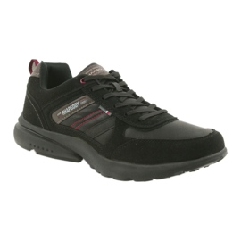 American Club ADI Chaussures de sport pour hommes Noir Américain HA16 le noir brun 1