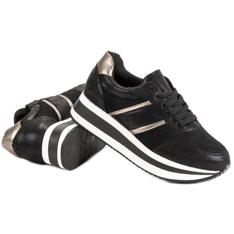 Bestelle Chaussures de sport noires le noir 2