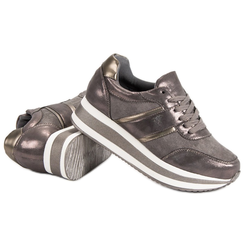 Bestelle Chaussures de sport grises 1