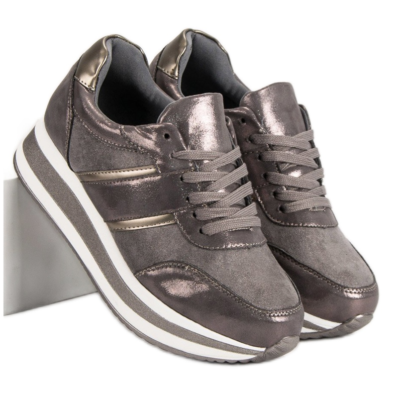 Bestelle Chaussures de sport grises 2