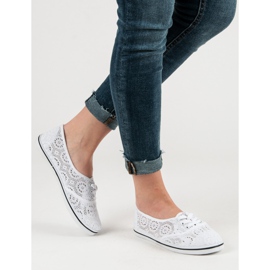 McKey Baskets ajourées blanche 6
