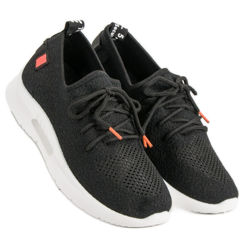 Chaussures de sport aérées noir 2