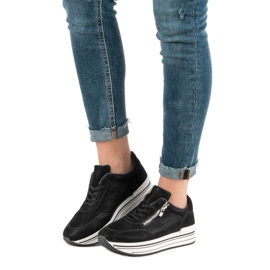 Chaussures de sport à la mode noir 2