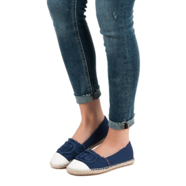 McKey Espadrilles à la mode bleu bleu marin 2