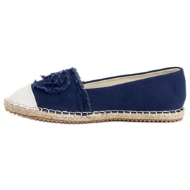 McKey Espadrilles à la mode bleu bleu marin 4