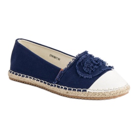 McKey Espadrilles à la mode bleu bleu marin 3