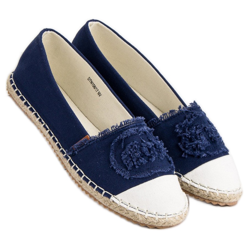 McKey Espadrilles à la mode bleu bleu marine 1