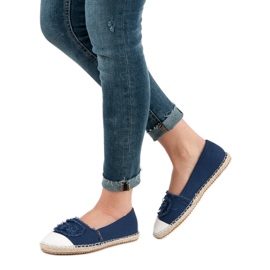McKey Espadrilles à la mode bleu bleu marin 5