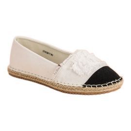 McKey Espadrilles à la mode blanche 4