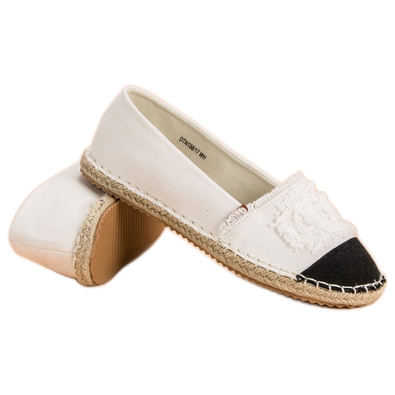 McKey Espadrilles à la mode blanc 1