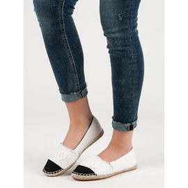 McKey Espadrilles à la mode blanche 6