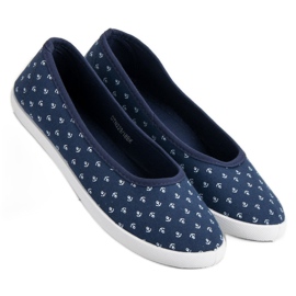 McKey Ballerines de marin bleu 1