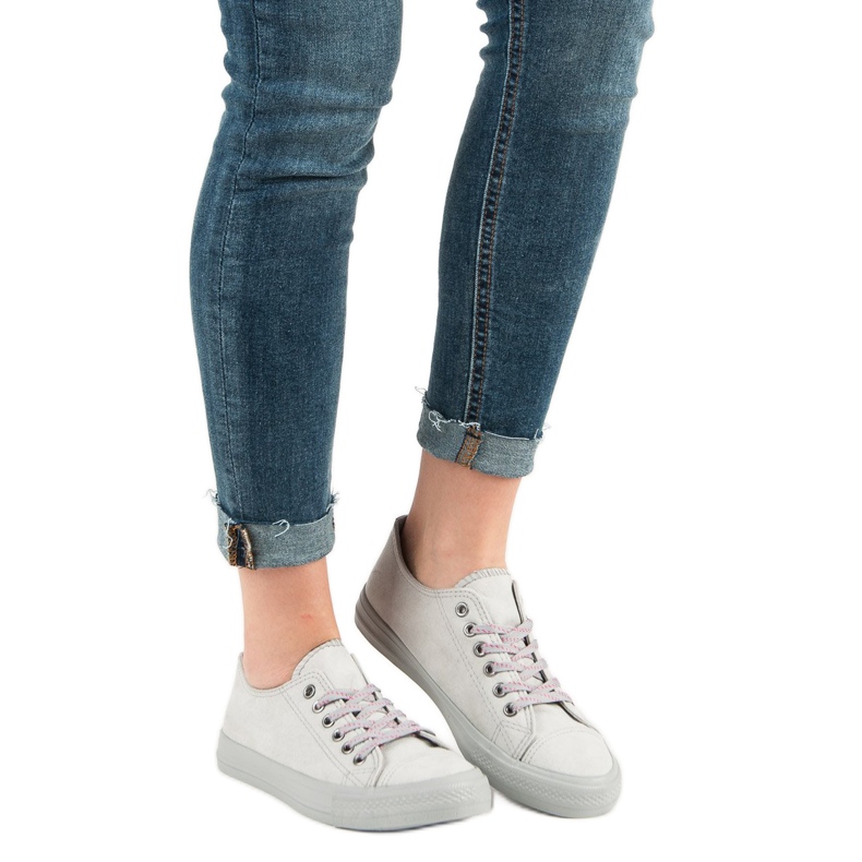 McKey Baskets grises confortables 2