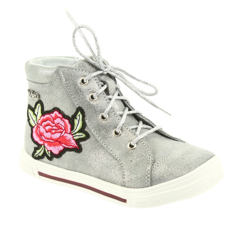 Bottes et chaussures pour filles argent Ren But 3237 gris 1 Bottes et chaussures pour filles argent Ren But 3237 gris 1