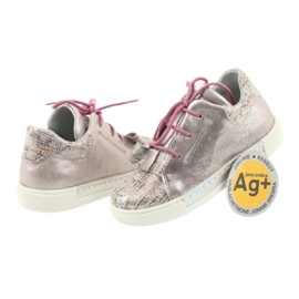Ren But Chaussures en cuir de sport pour filles Rhin rose 4
