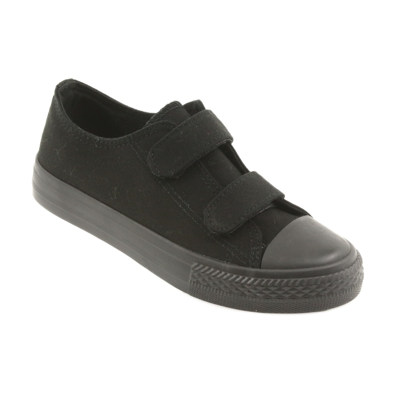 Atletico Baskets Velcro noires TDZ-7-V 1