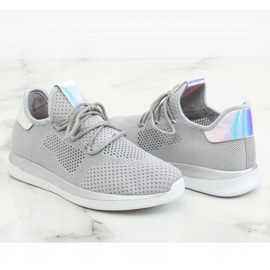 Chaussures de sport gris pétrole B111-8 Gris 1