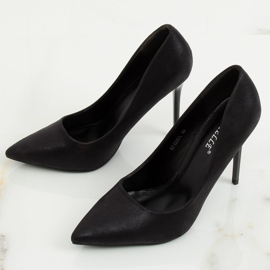 Escarpins noirs pour femmes AT-0596-L Noir 1