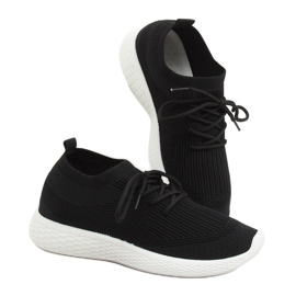 Noir X-9755 Chaussures de sport noires 2