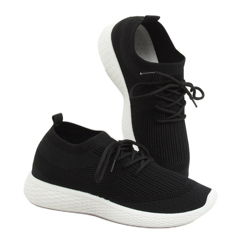 Noir X-9755 Chaussures de sport noires 2