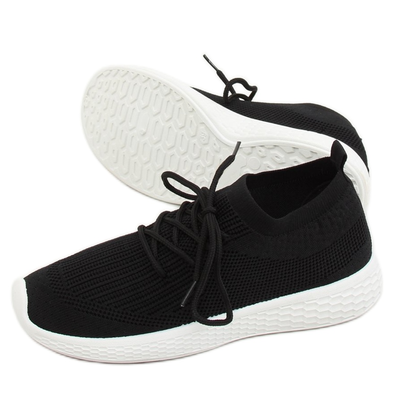 Noir X-9755 Chaussures de sport noires 1