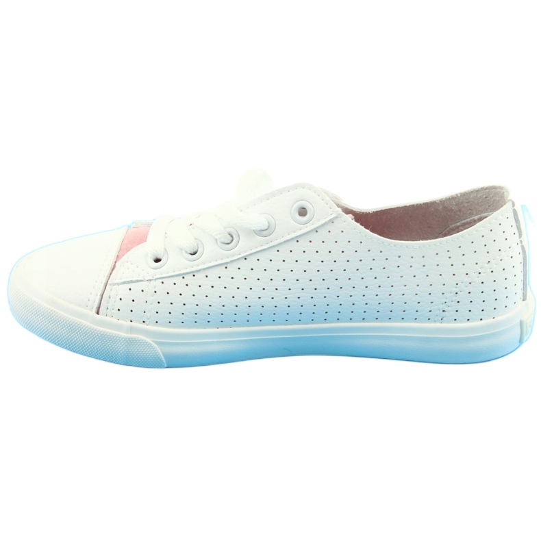 Big Star Sneakers pour femmes décorées d'une étoile 274691 blanc 4