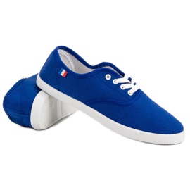 McKey Baskets bleues classiques 1