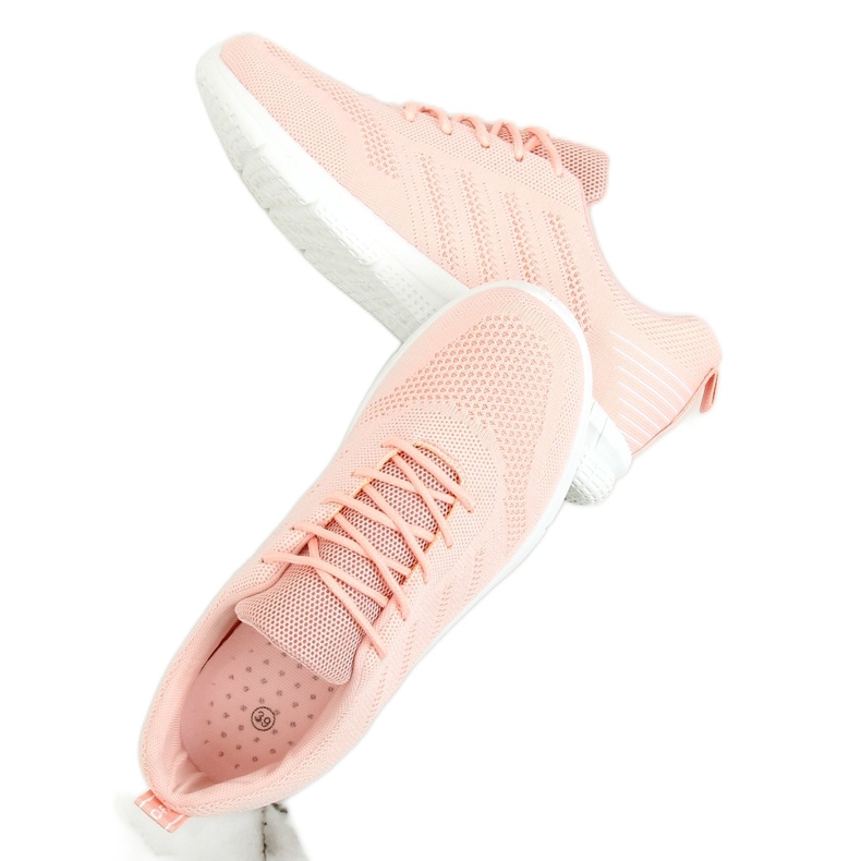 Rose BOK-1181 Chaussures de sport roses 2