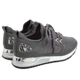 Chaussures de sport grises R-385 Gris 1 Chaussures de sport grises R-385 Gris 1
