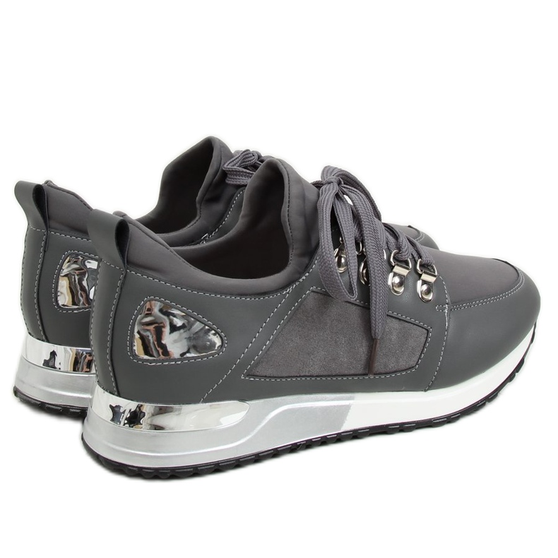 Chaussures de sport grises R-385 Gris 1 Chaussures de sport grises R-385 Gris 1