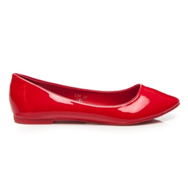 Seastar Ballerines marguerites rouge 2