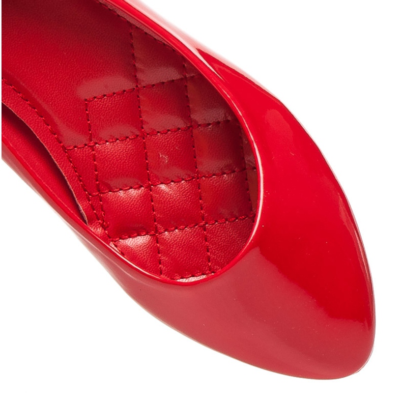 Seastar Ballerines marguerites rouge 1