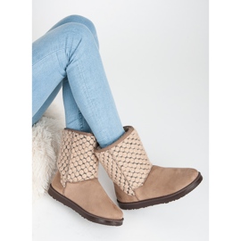 Kylie Mukluki chaud brun 1 Kylie Mukluki chaud brun 1