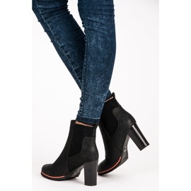 Vices Chaussures d'automne avec élastique le noir 5