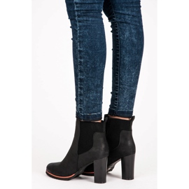 Vices Chaussures d'automne avec élastique le noir 6