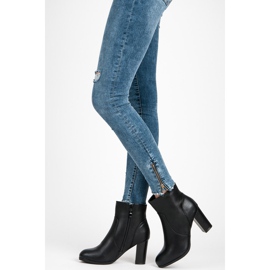 Super Mode Bottes confortables sur un poteau le noir 5