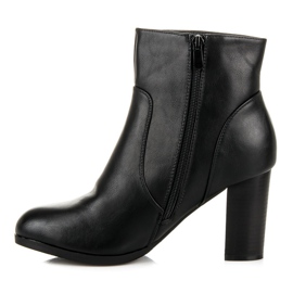 Super Mode Bottes confortables sur un poteau le noir 2