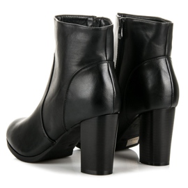 Super Mode Bottes confortables sur un poteau le noir 3