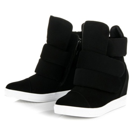 Baskets à la mode noir 1