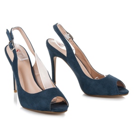 Seastar Chaussures en daim avec boucle bleu 3