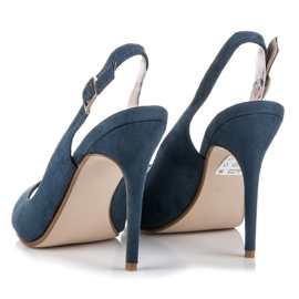 Seastar Chaussures en daim avec boucle bleu 2