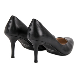 Escarpins classiques sur une épingle le noir 6