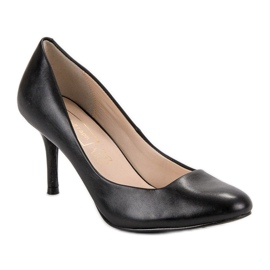 Escarpins classiques sur une épingle le noir 3