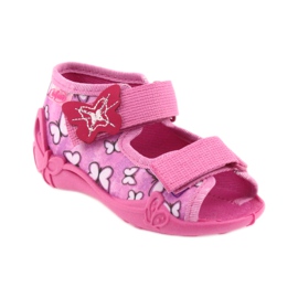 Befado sandales chaussures pour enfants 242P091 violet rose 1