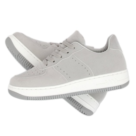 Gris LV74P Chaussures de sport grises 2