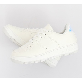 Blanc LV75P Chaussures de sport blanches 1 Blanc LV75P Chaussures de sport blanches 1