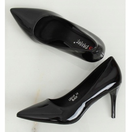 Escarpins noirs pour femmes LE011P Noir 2