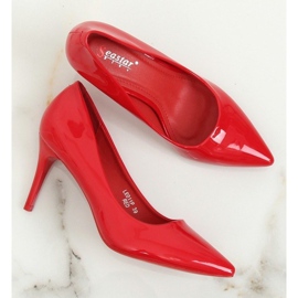 Escarpins rouges pour femmes LE011P Rouge 2