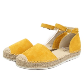 Espadrilles jaunes pour femmes JH85 Jaune 3