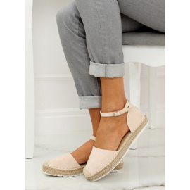 Espadrilles beiges pour femme JH85 Beige 1 Espadrilles beiges pour femme JH85 Beige 1